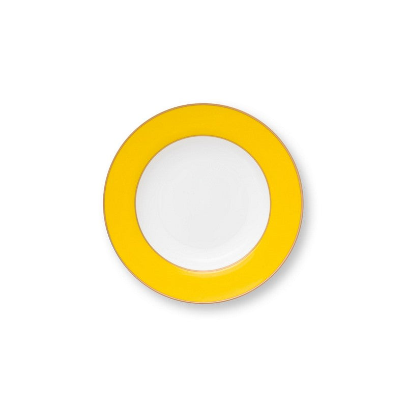 Lot de 6 Assiettes creuses Pip Chique Or-Jaune - 23,5cm Pip Studio - Mathon - 1