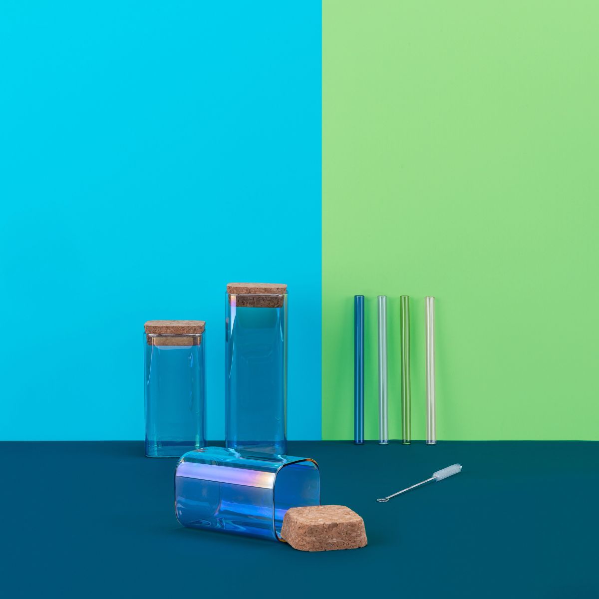 Boîte de conservation avec couvercle 280 ml Tasty Green Tasty - Mathon - 5