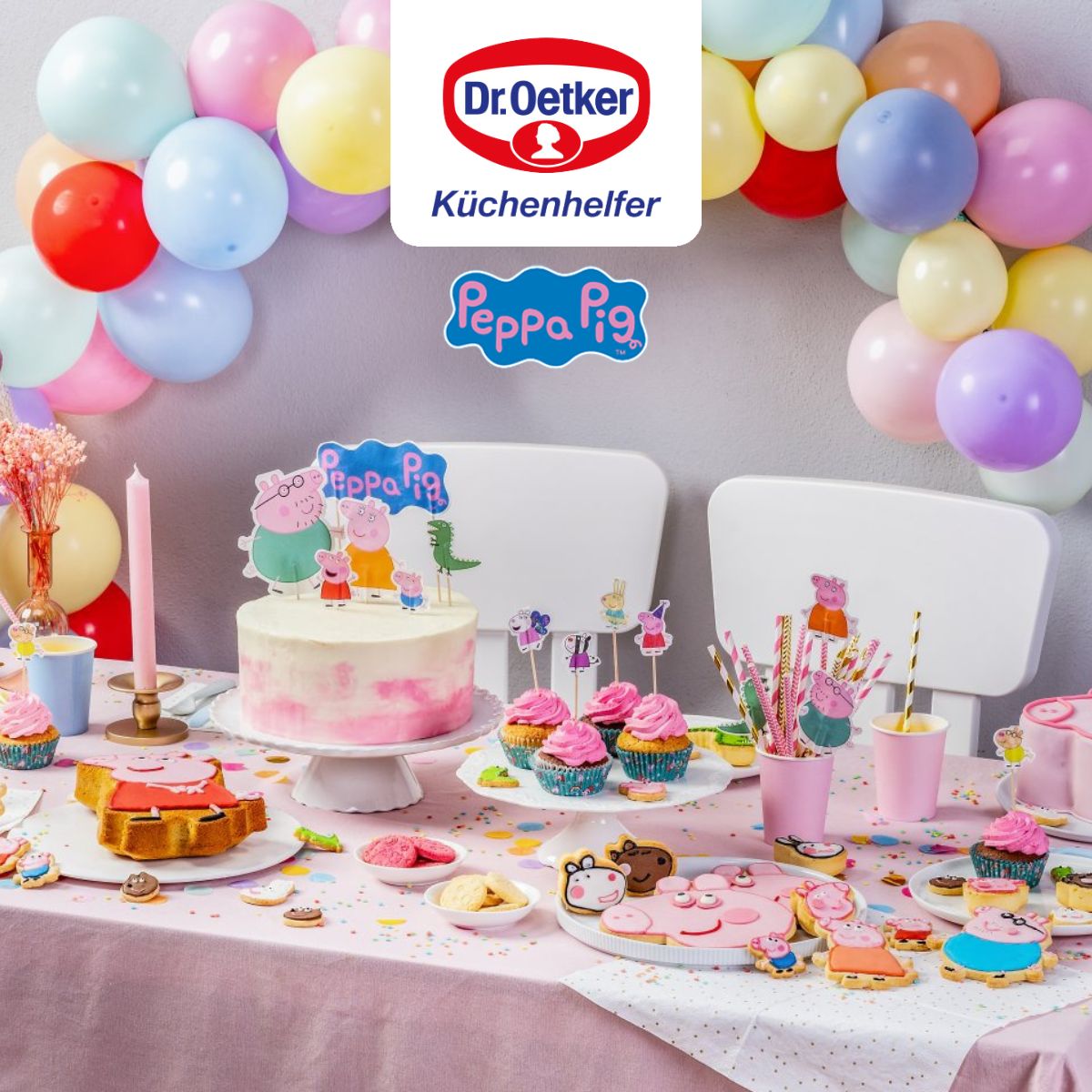 Moule à gâteau silicone 27 x 20 cm Dr. Oetker Peppa Pig Dr. Oetker - Mathon - 7