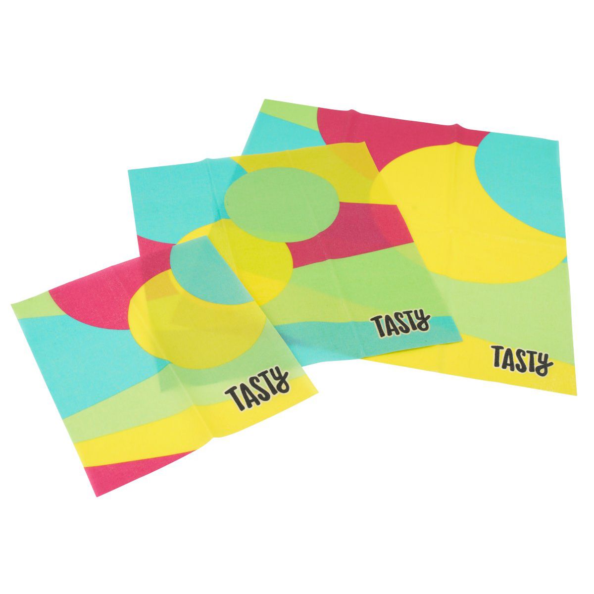 Lot de 3 wraps en cire d