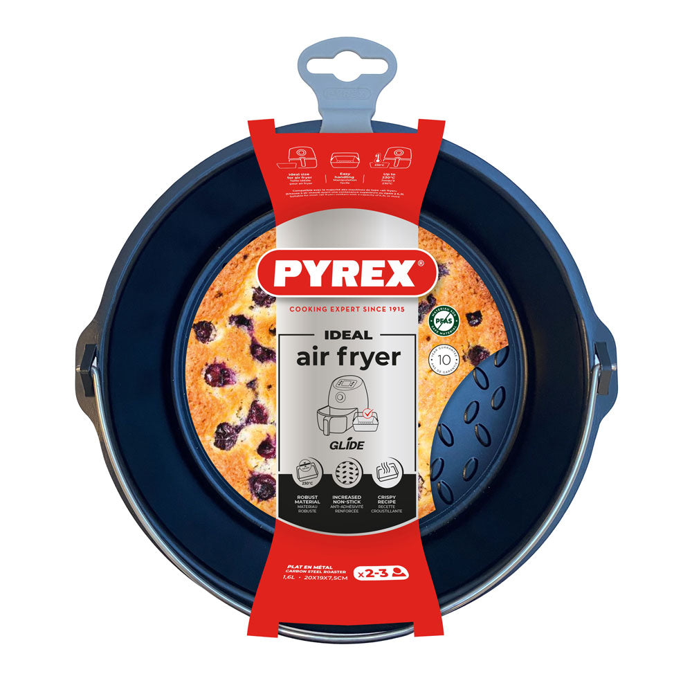 Panier en métal rond pour airfryer Pyrex - Mathon - 1