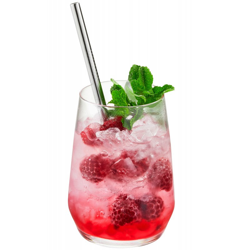 Pailles en inox future, 18 cm (4 pièces) Gefu - Mathon - 2