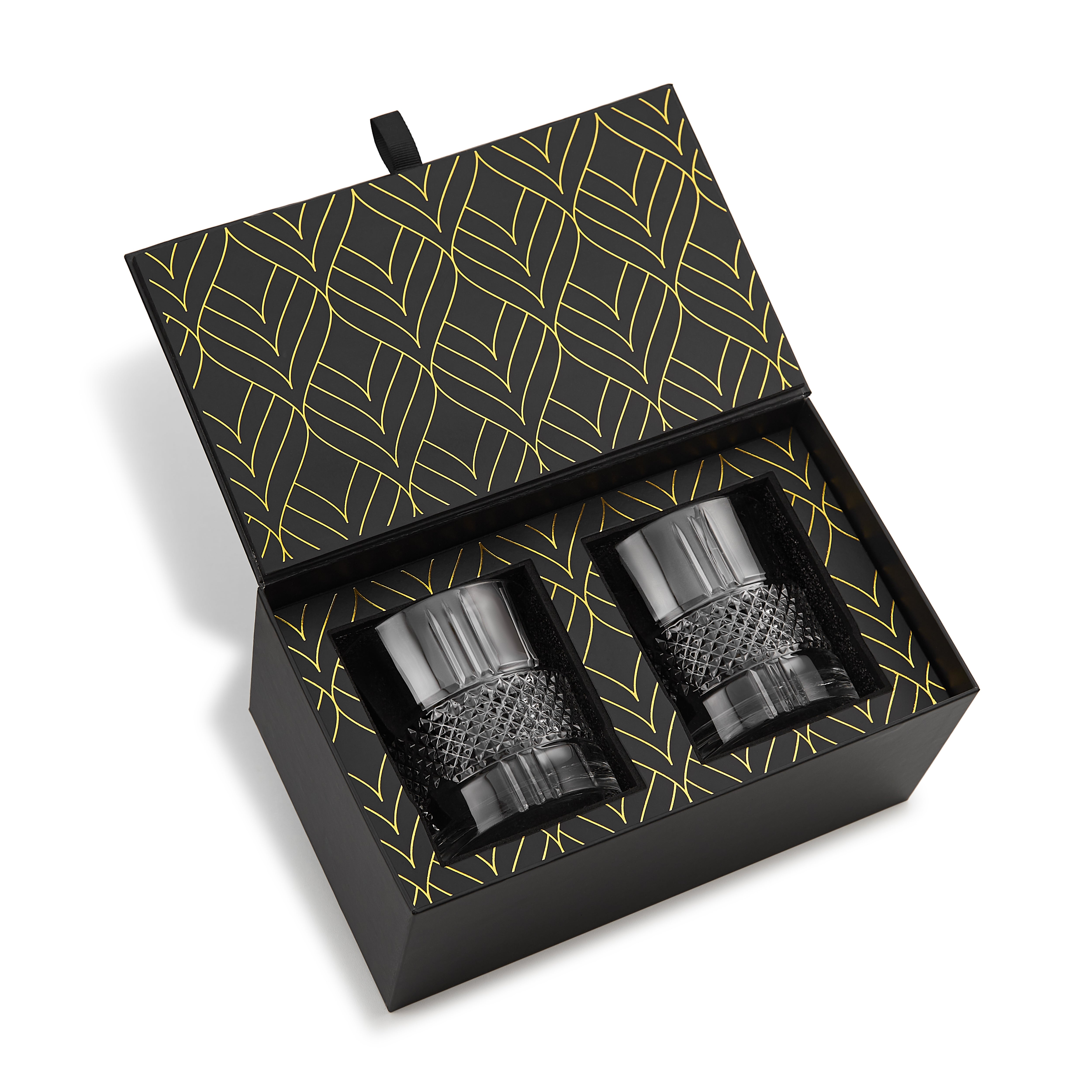 Set de 2 Verres à Whiskey en Cristal Série Réserve - Mathon - 1