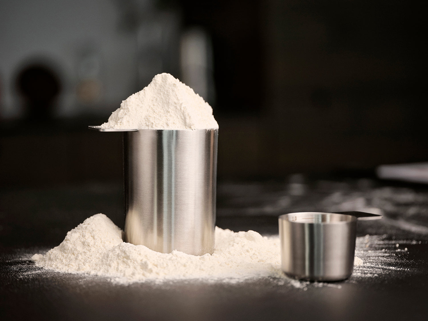 Ensemble 2 pièces de mesure SINGLES en acier inoxydable Acier Zone Denmark - Mathon - 5