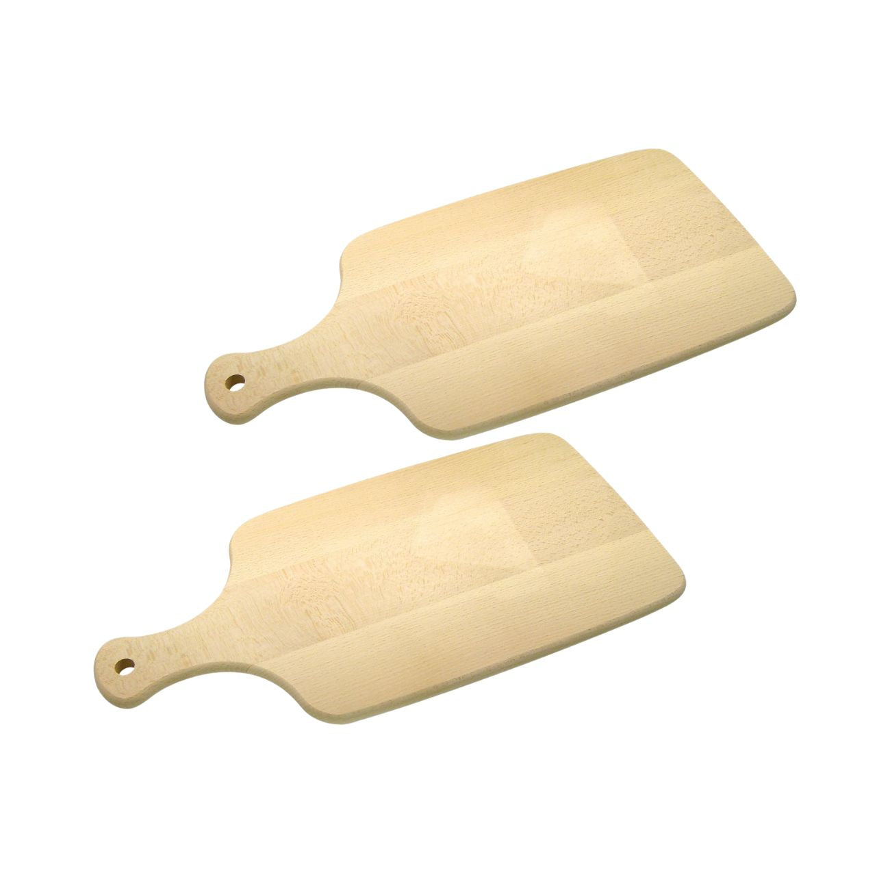 Ensemble de 2 Planches à découper en bois 38 x 18 cm  Wood Edition Fackelmann - Mathon - 1