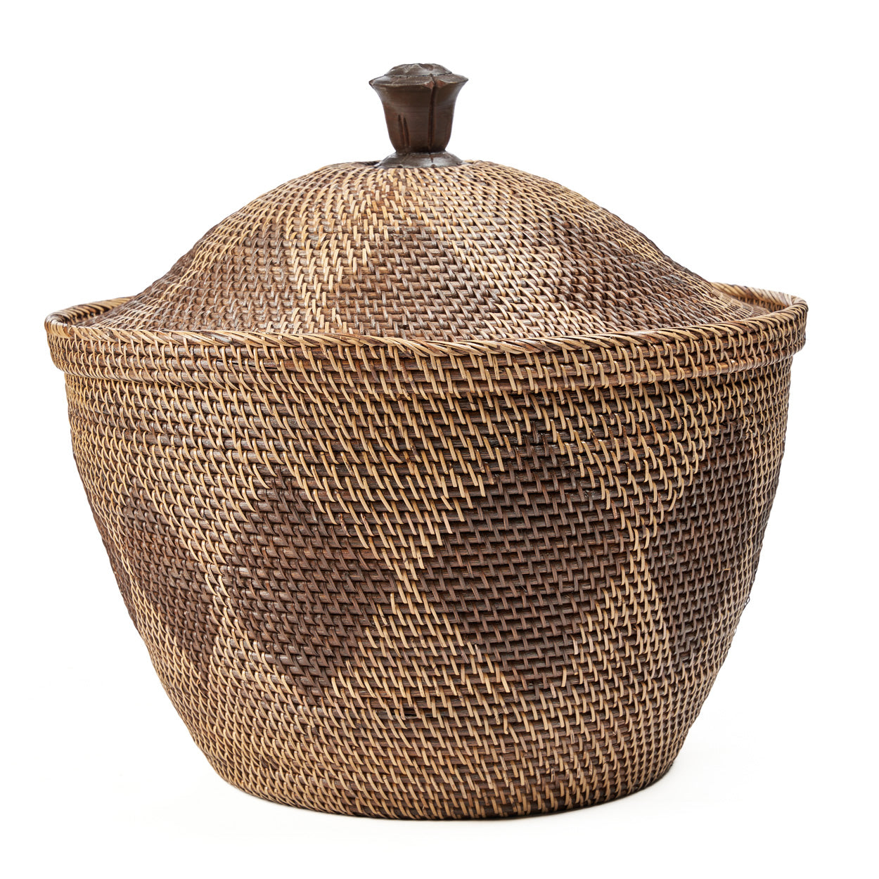 Le Panier de Rangement Crown - Brun Naturel Bazar Bizar - Mathon - 1