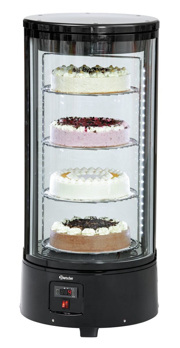 Vitrine Réfrigérée à Poser pour Tartes et Gâteaux  - 72 L - Bartscher - Mathon - 1