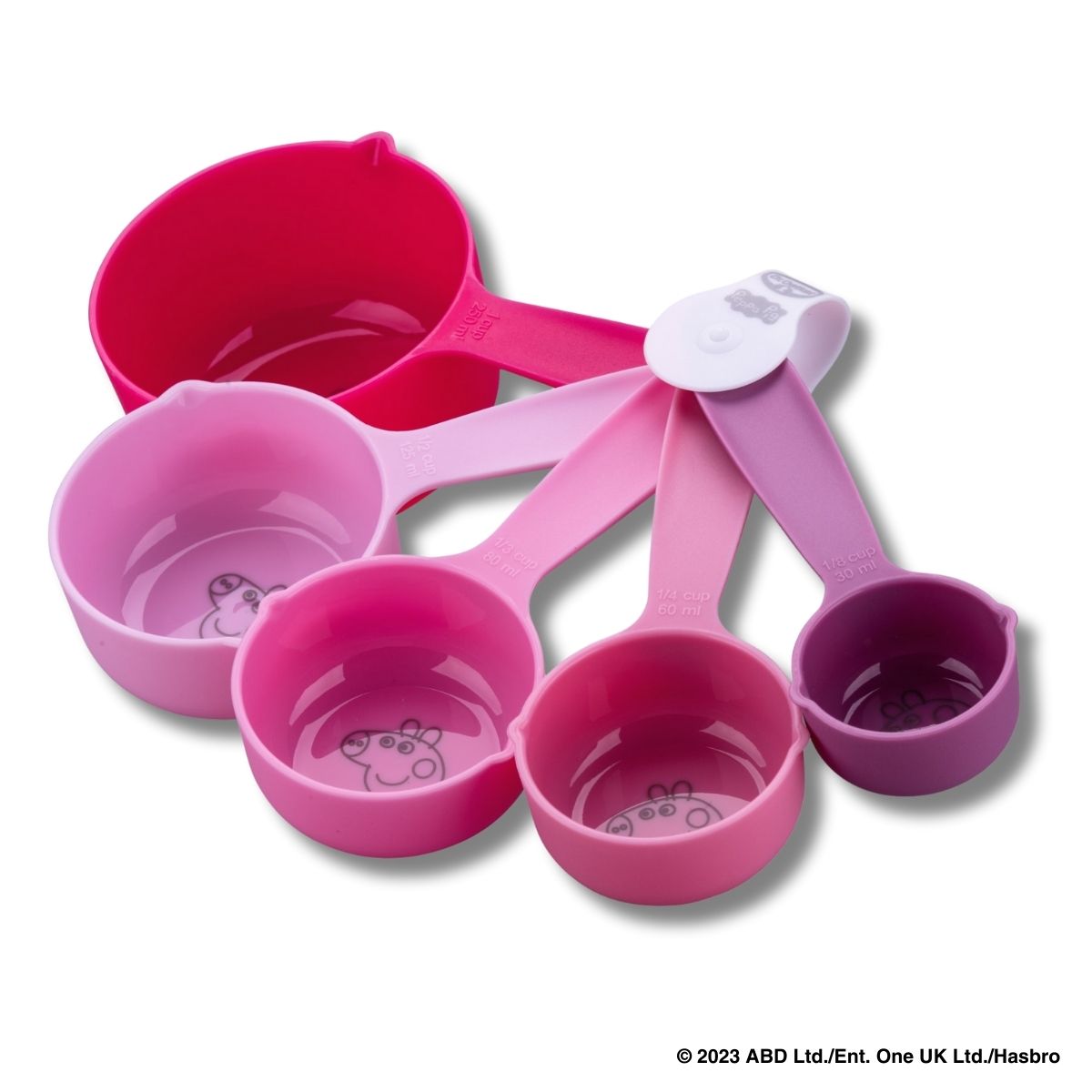 Set de 5 cuillères à mesurer Peppa Pig Dr. Oetker Peppa Pig Dr. Oetker - Mathon - 1