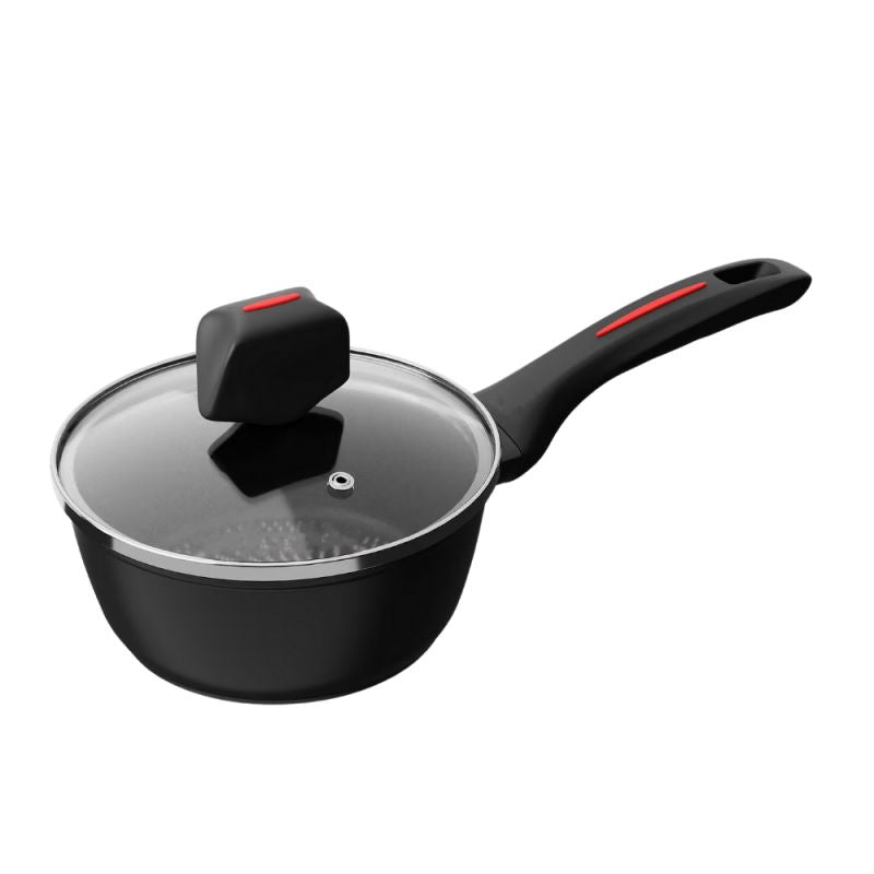 Casserole avec revêtement en marbre 18 cm Royalty Line RLFSN18 Royalty Line - Mathon - 1