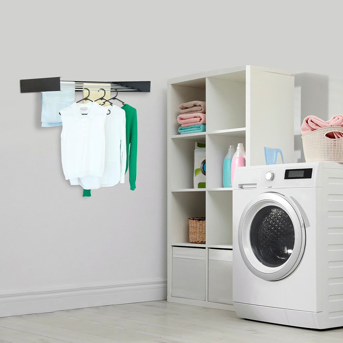 Étendoir à linge mural cobra 6M Kitchen Move - Mathon - 3