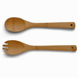 Couverts à salade en bambou Yoko® Design - Mathon