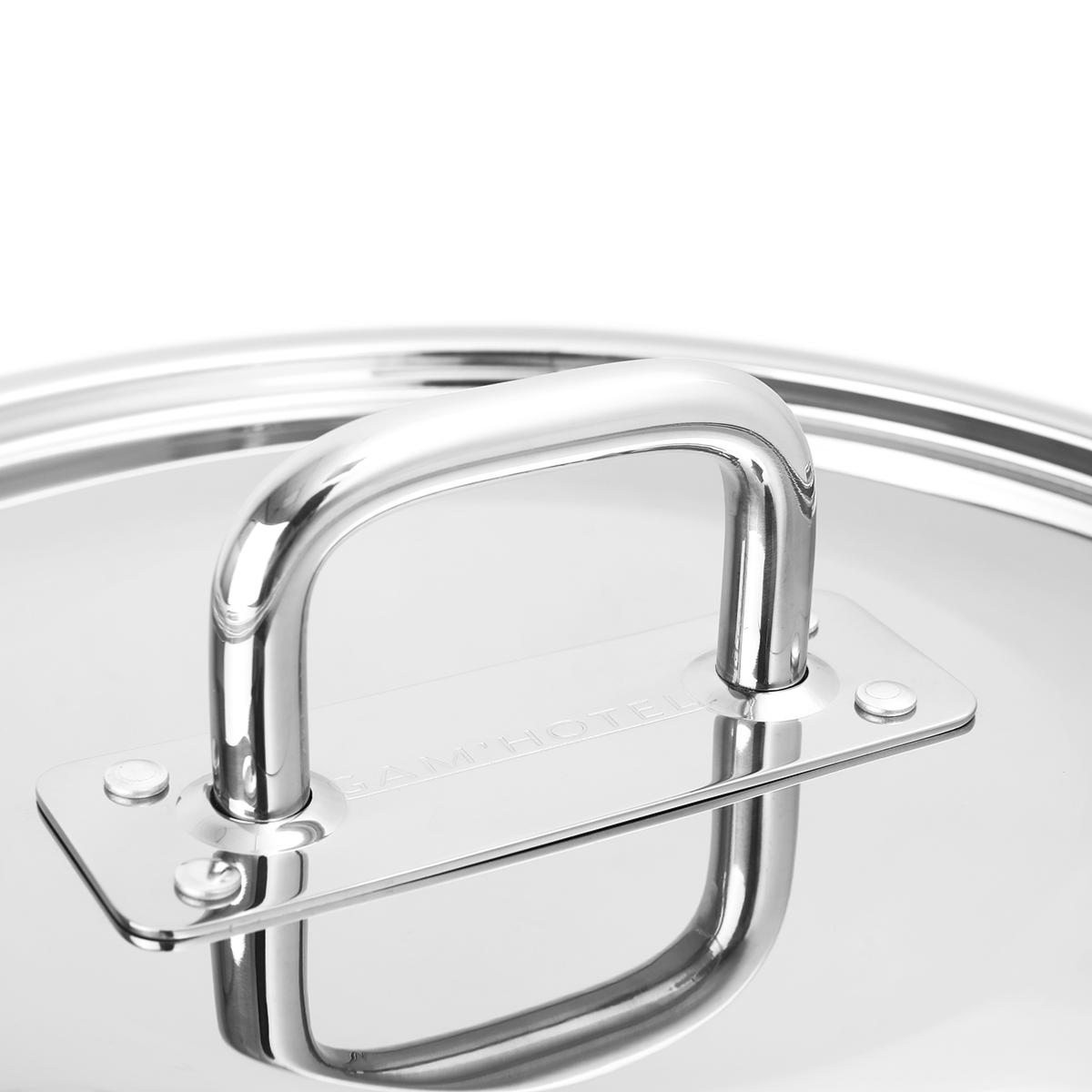 Sautoir inox 28x9cm induction Gam Hotel - Mathon - 6