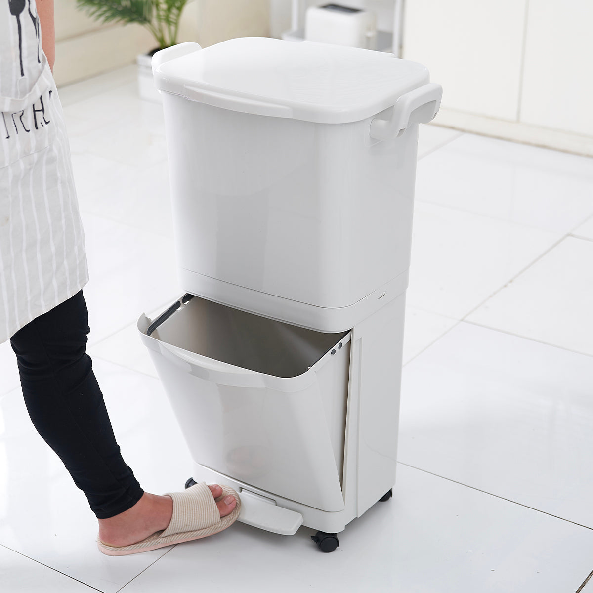 Poubelle de Tri Sélectif valoris 45L Kitchen Move - Mathon - 2