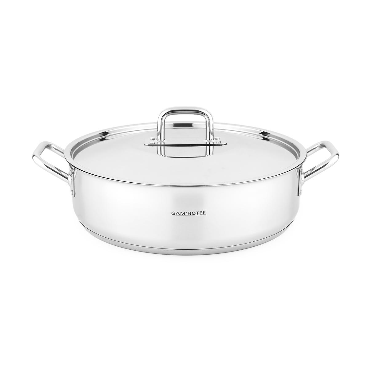 Sautoir inox - 42cm induction Gam Hotel - Mathon - 1