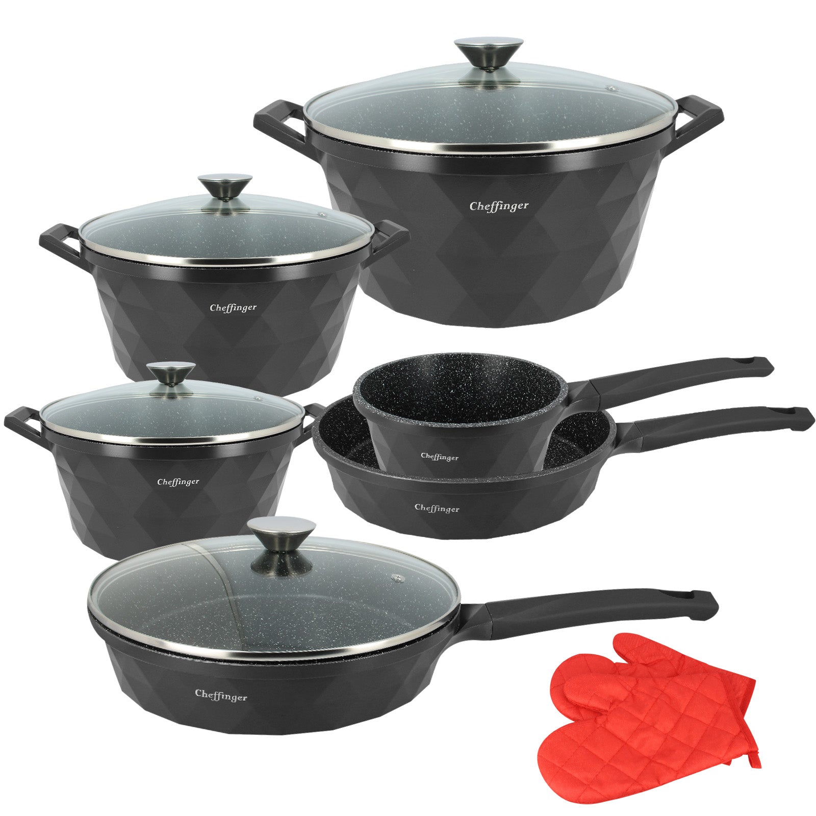 Ensemble de Cuisine 10 Pièces Cheffinger - Mathon - 1