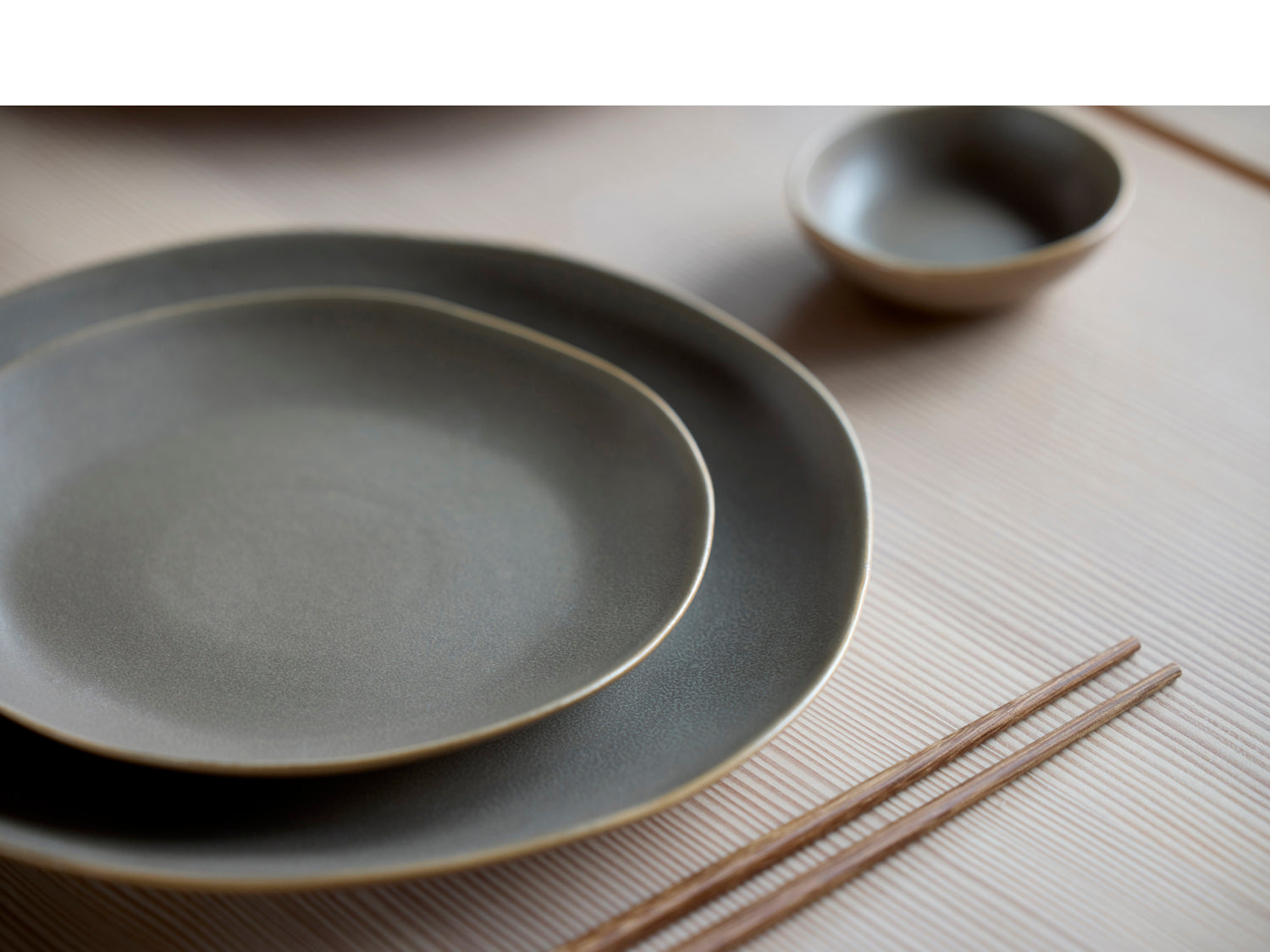 Bol à soja Shoku en Grès Marron chaud Villa Collection - Mathon - 4