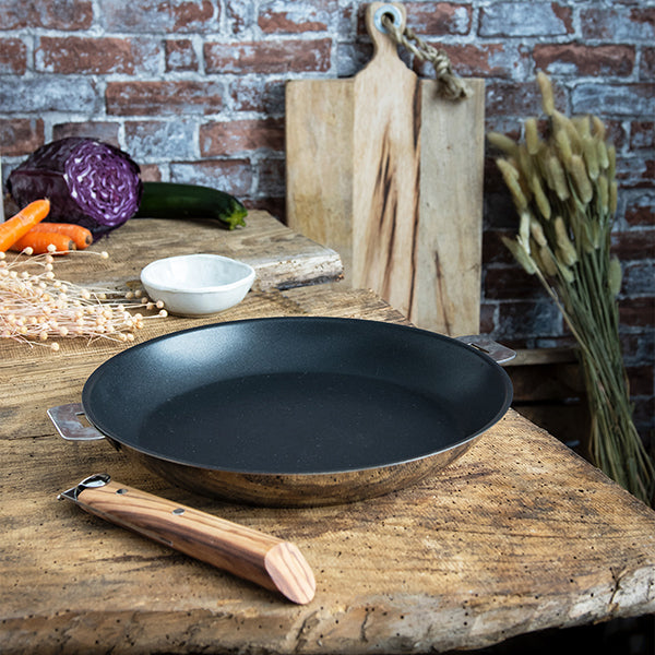 Poêle inox antiadhérente Mutine sans manche 26 cm Cristel - Mathon - 2