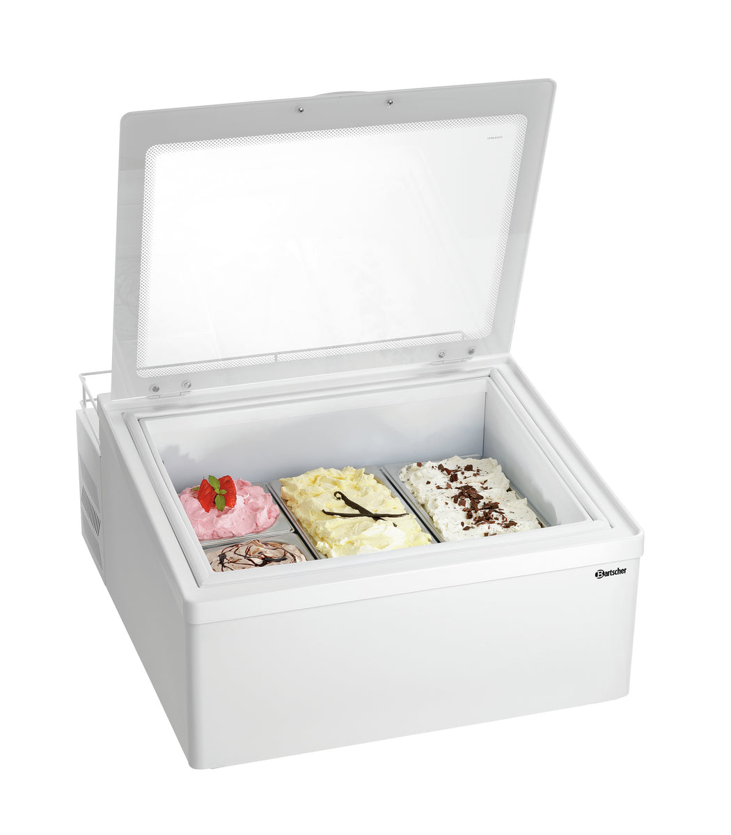 Vitrine à glaces 3x5 Litres - Bartscher - Mathon - 1