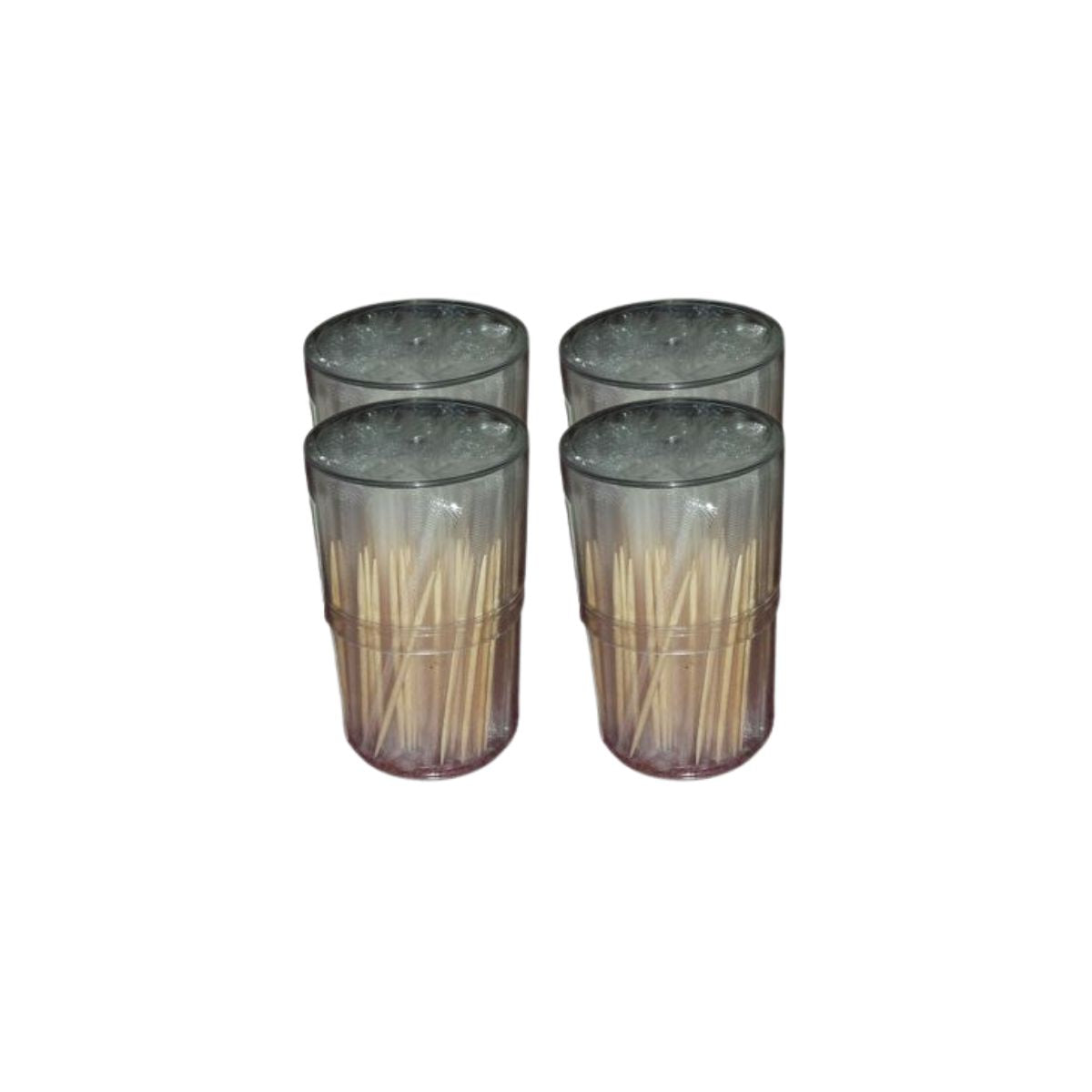 Lot de 4 boîtes de 200 cure-dents emballés individuellement Fackelmann Wood Edition Fackelmann - Mathon