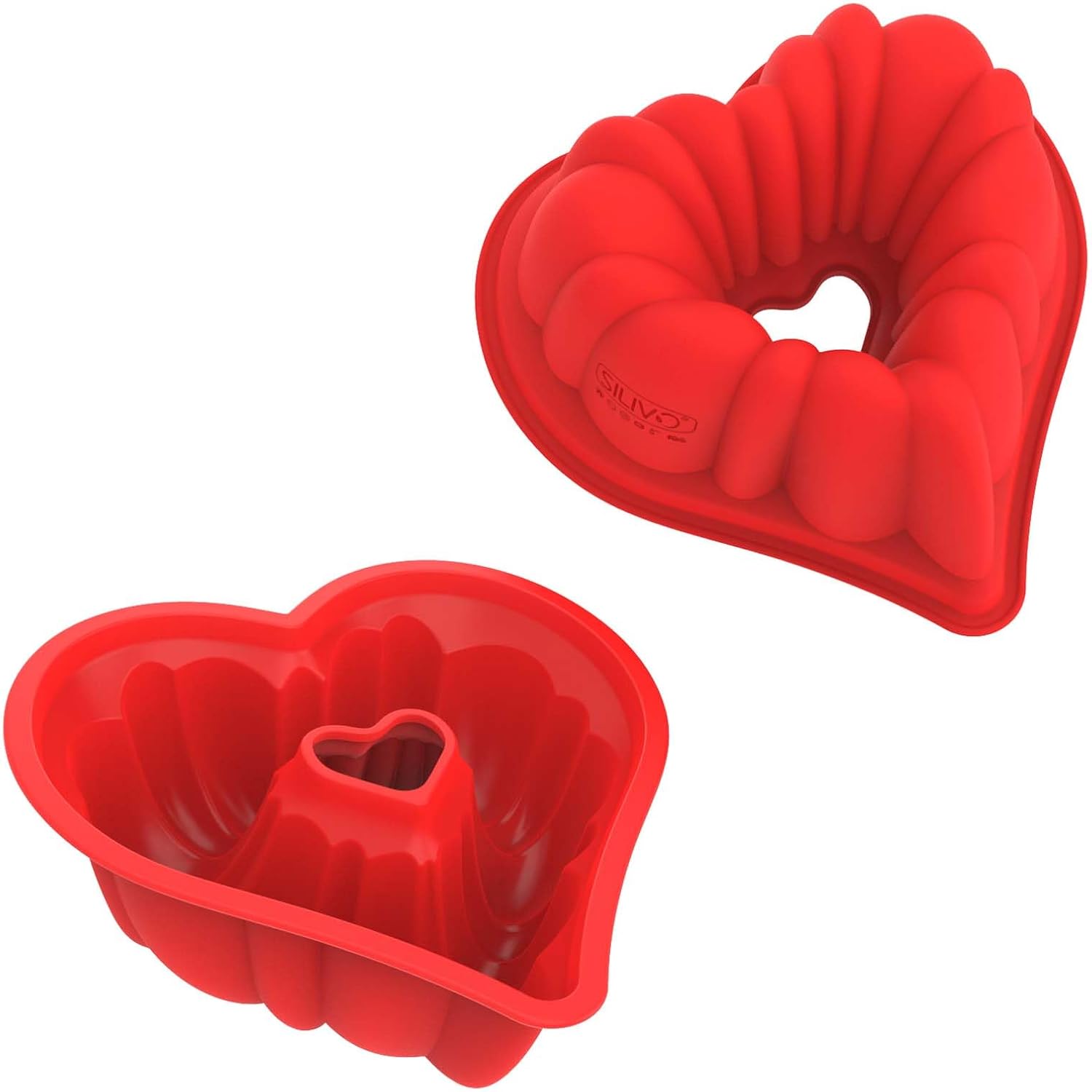 Moule à gâteau 3D en silicone en forme de cœur Vendos85 - Mathon