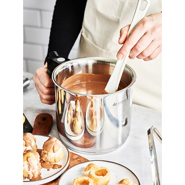 Spatule blanche en polyglass 25 cm De Buyer - Mathon - 4