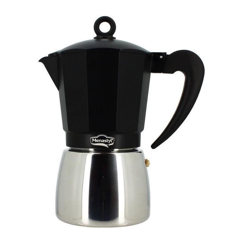 Cafetiere Italienne - Menastyl - 3935071 - Aluminium - 9 Tasses - Tous Feux Dont Induction Menastyl - Mathon - 1