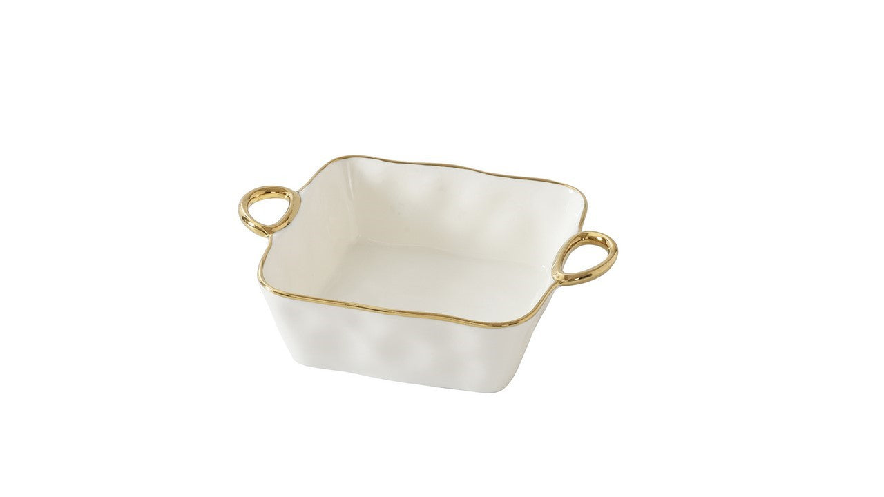 Plat carré pour le four - 27,9x20,3x7,6cm - GOLDEN HANDLES Pampa Bay - Mathon