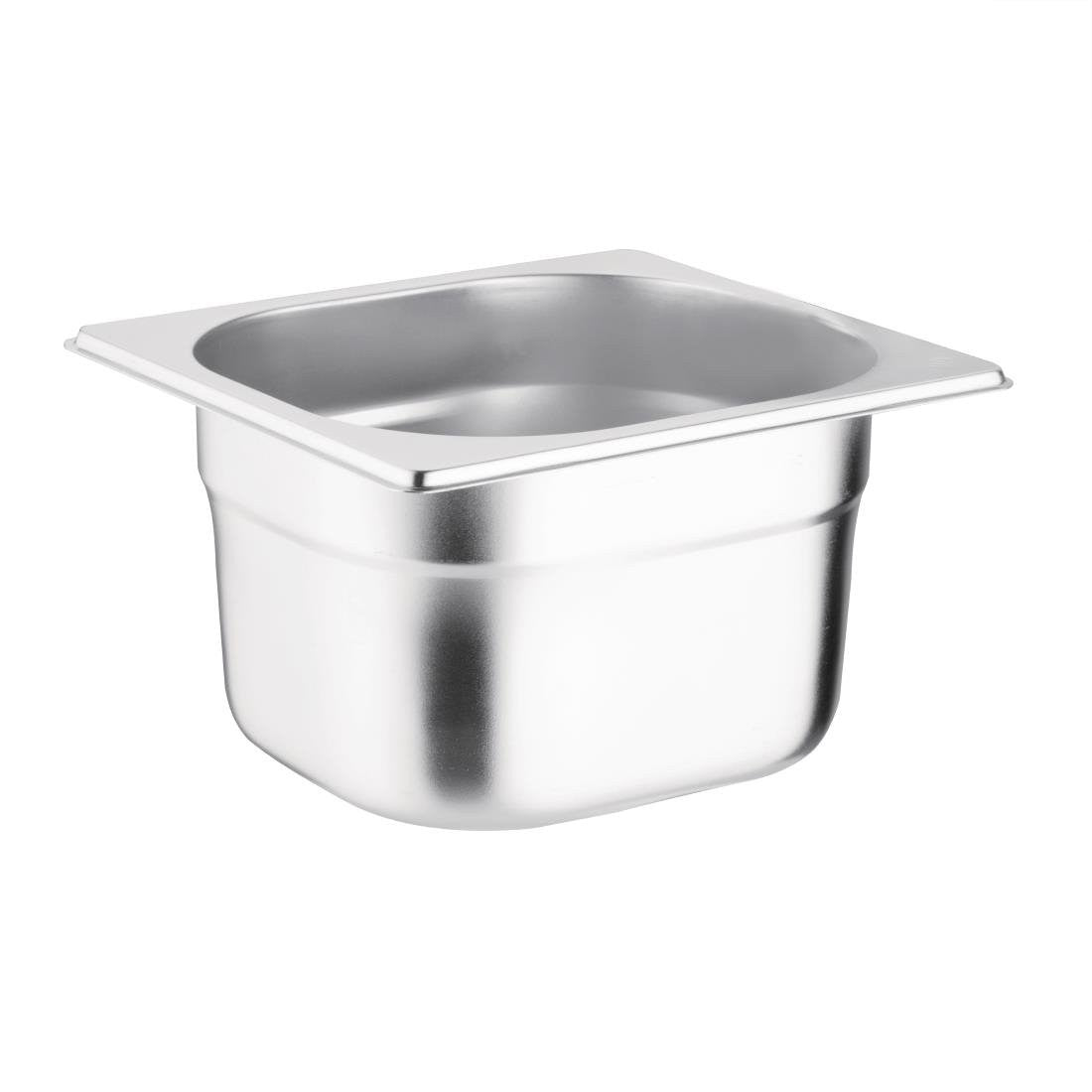 Bac Gastro Inox GN 1/6 - 100 mm - Vogue - Mathon - 1