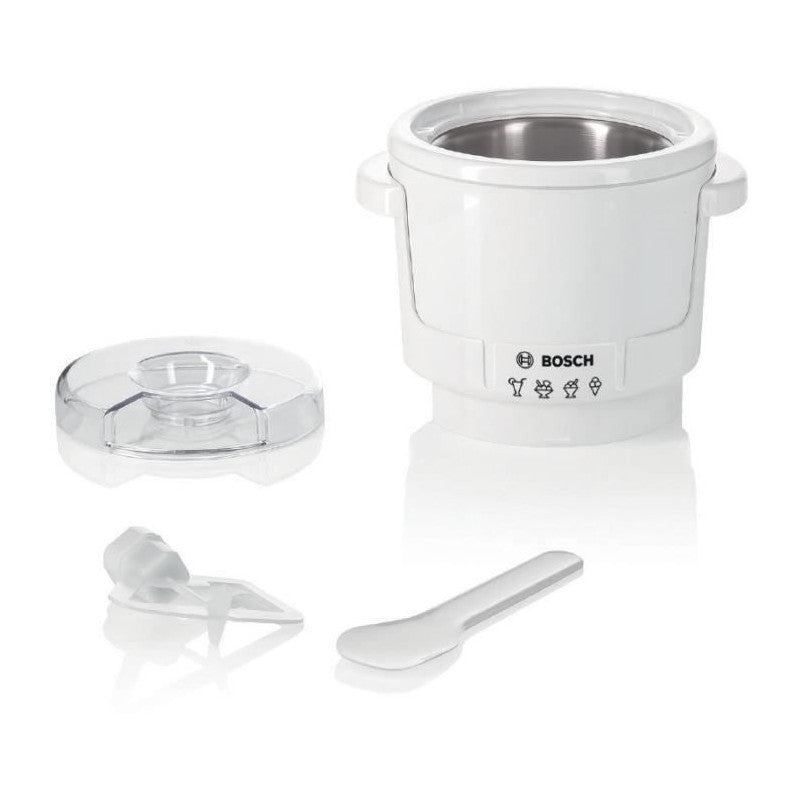 Accessoire Sorbetiere -   - Muz5eb2 - Pour Kitchen Machine Mum5 - Réfrigérant A Double Paroi - Max. 550 G De Glace Bosch - Mathon - 1