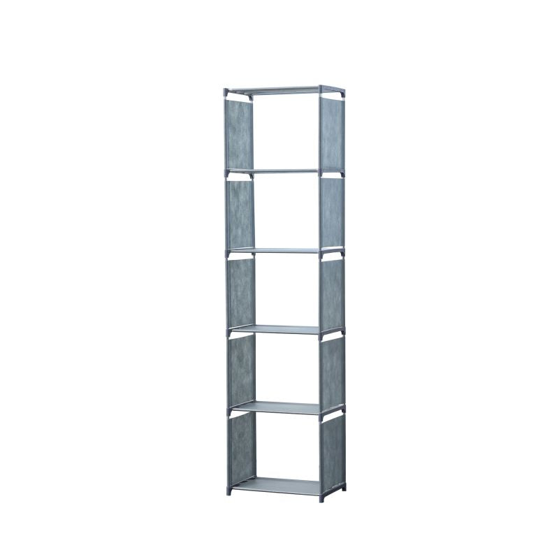 Etagère de rangement à 5 niveaux Gris Herzberg HG03336-GRY Herzberg - Mathon - 1