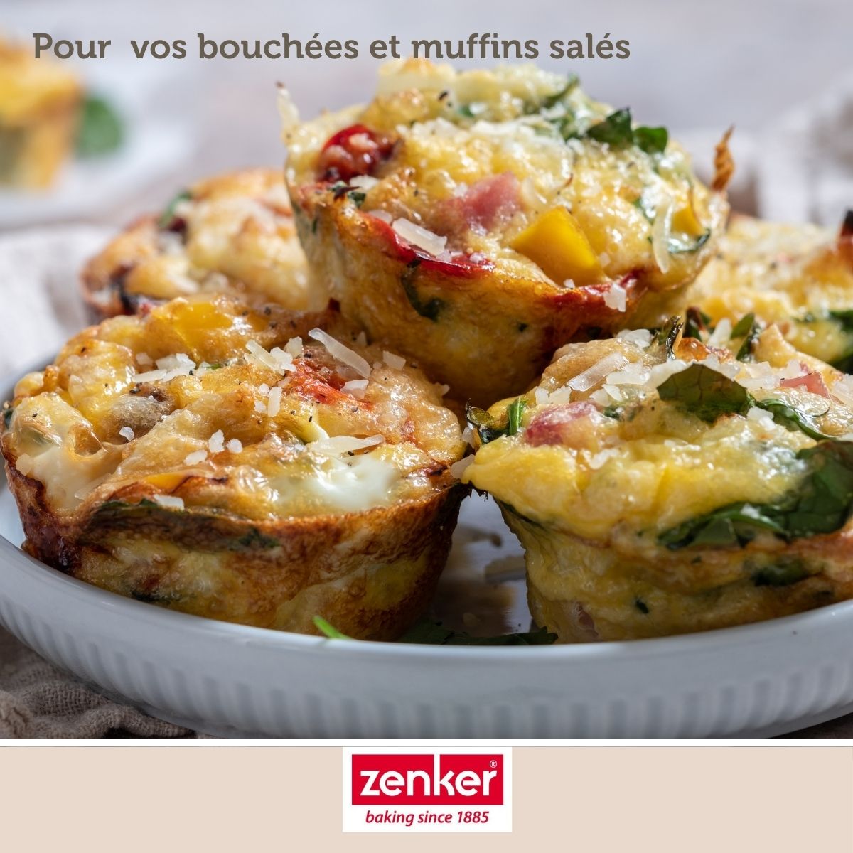 Lot de 100 moules à muffins en papier 5 cm Zenker Smart Pastry Zenker - Mathon - 5