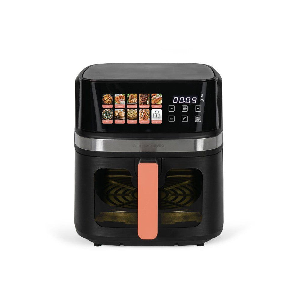 Friteuse Sans Huile - Livoo X Marmiton - Doc343co - 8 L - 1 700 W - 30 Recettes Via Un Qr Code - Ecran Digital 100% Tactile Livoo - Mathon - 1