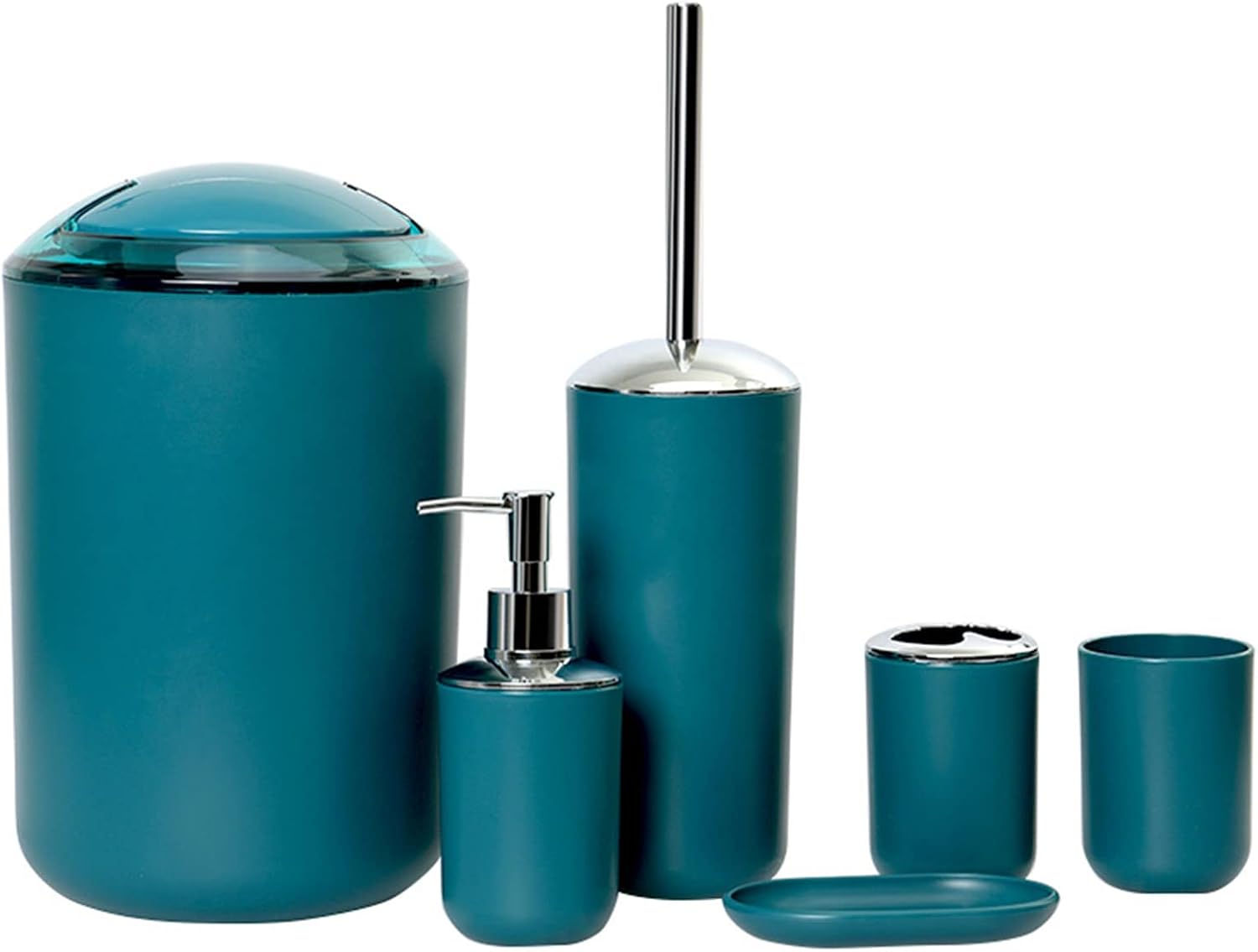 Ensemble Salle de Bain Moderne 4 ou 6 Pièces Vert Foncé Vendos85 - Mathon