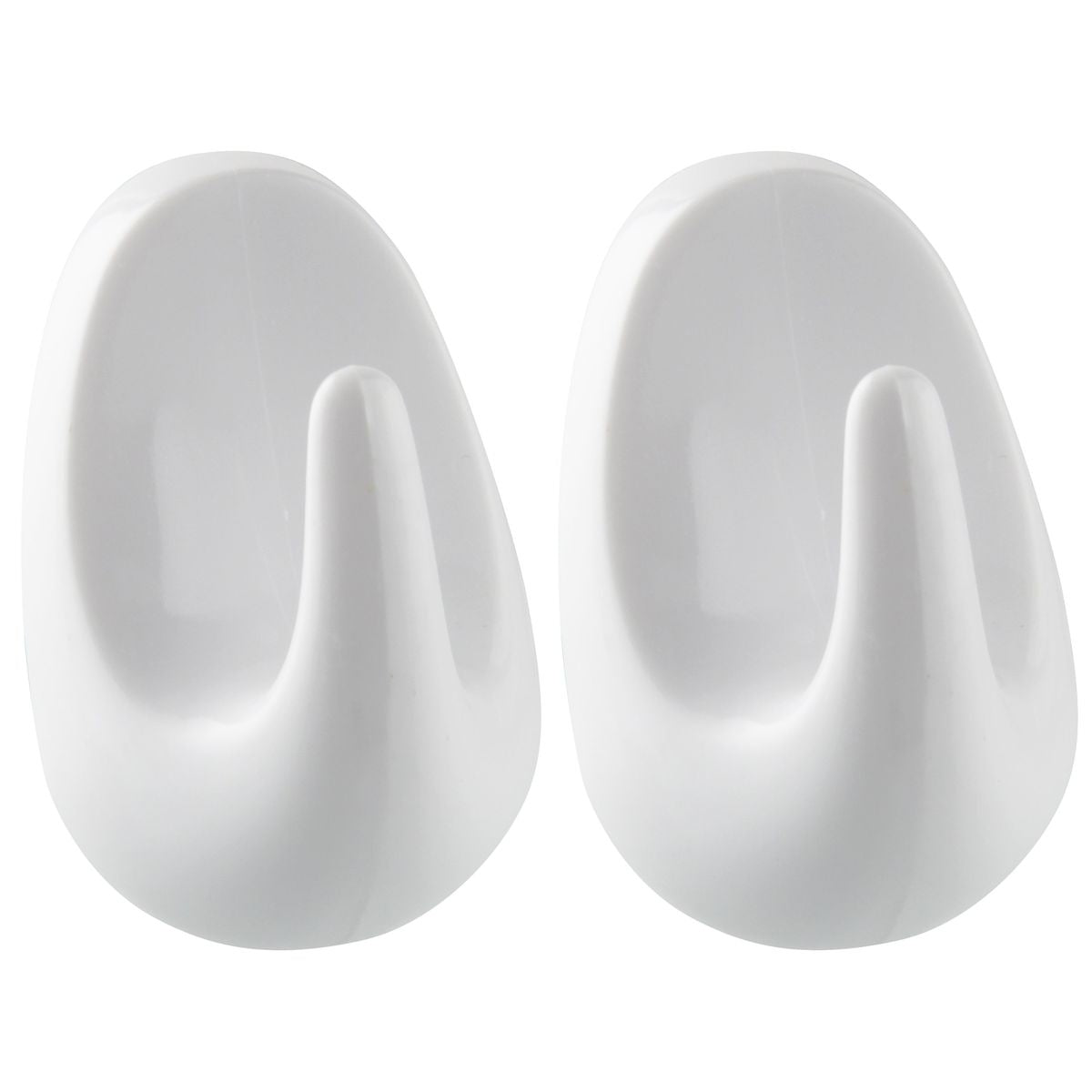 Lot de 2 crochets adhésifs universels  Tecno Fackelmann - Mathon - 1