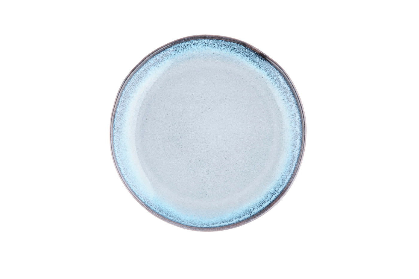 Lot de 6 assiettes à dessert en grès bleu D20.5 Björn - Mathon - 4