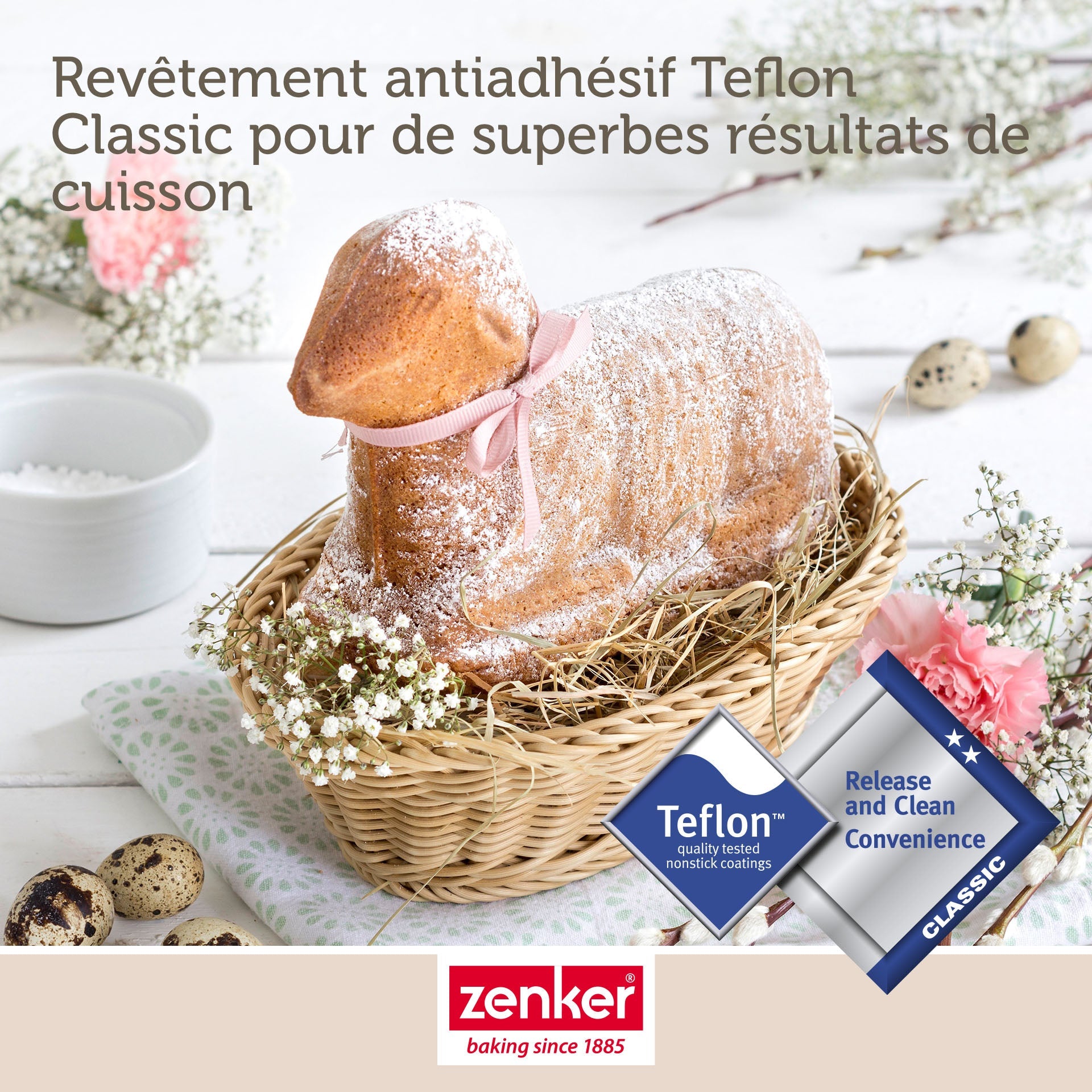 Lot de 2 moules à gâteaux 3D en forme d