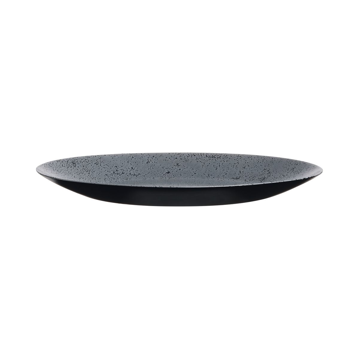Assiette plate noire 25 cm Slate Luminarc - Mathon - 3