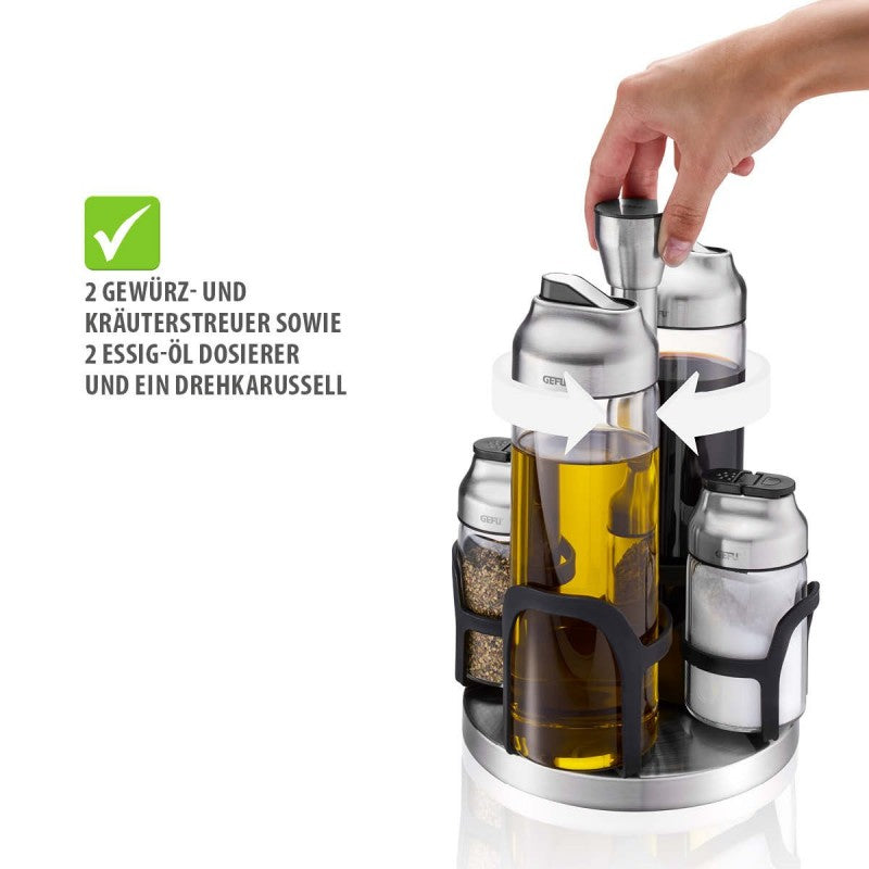 Carrousel Kippo Huile épicées 5 pièces Gefu - Mathon - 6