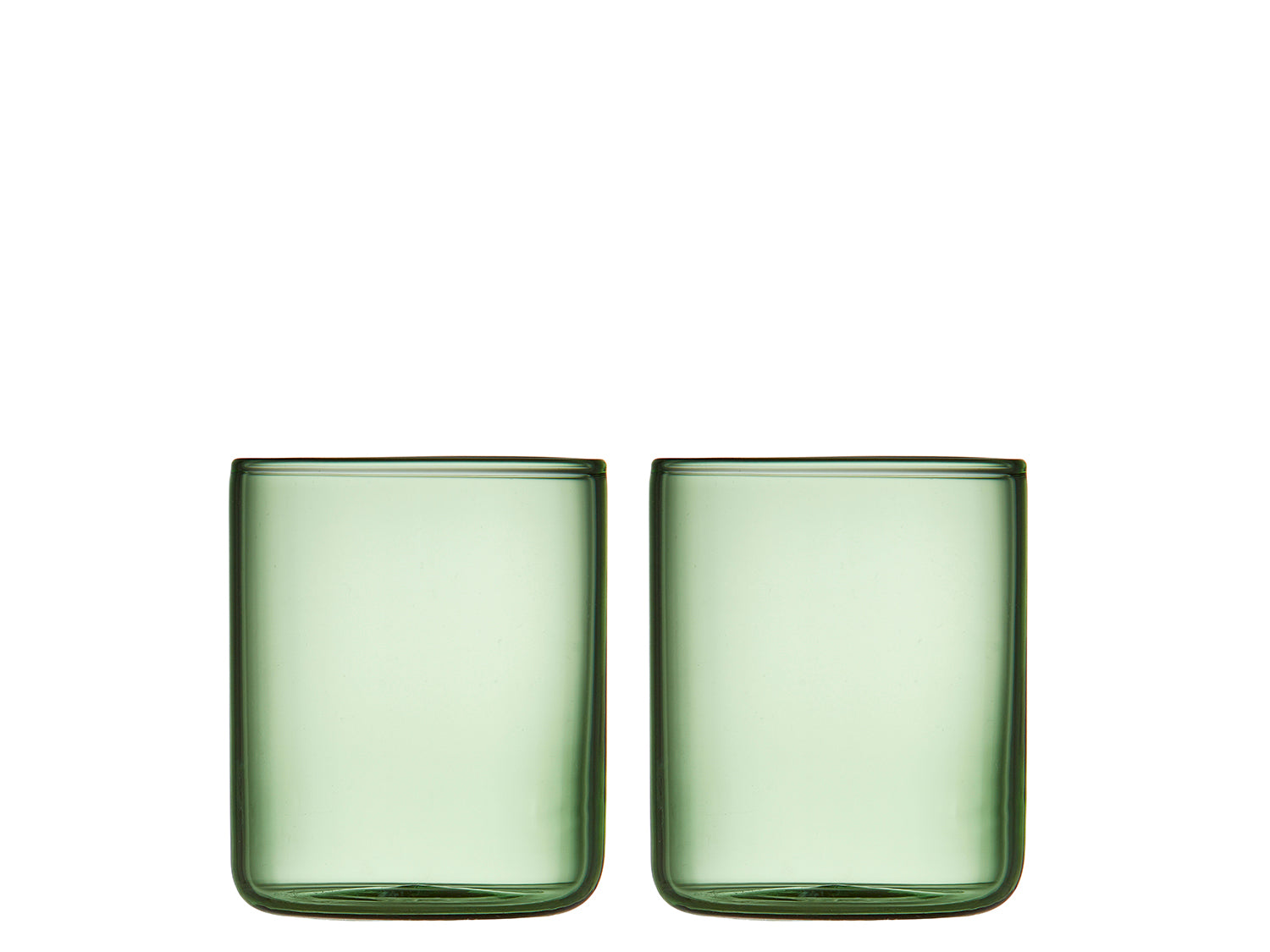 Verre à shot TORINO en verre Vert Lyngby Glas - Mathon - 1