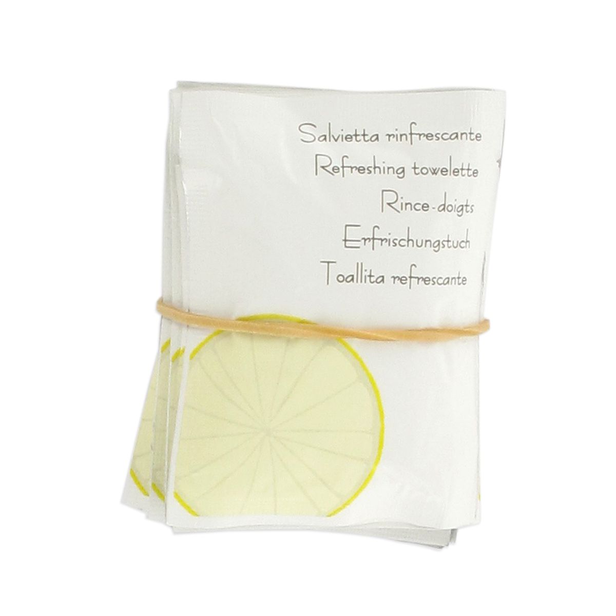 Lot de 30 rince-doigts au citron  Single Use Fackelmann - Mathon - 7