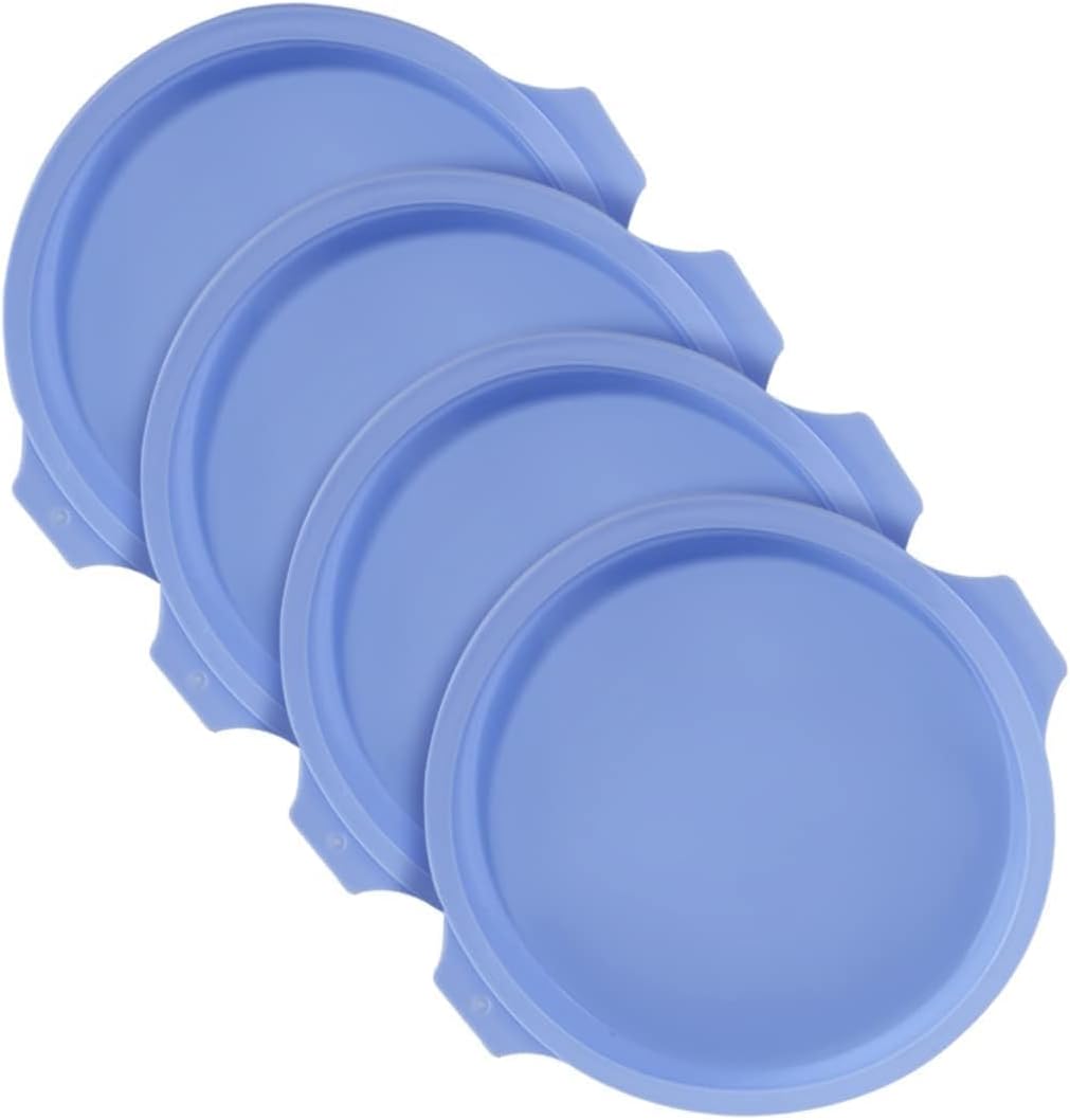 4 Moule à Gâteau Rond en Silicone Vendos85 - Mathon