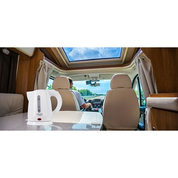 Bouilloire  Ad 1272 Blanc Noisette Plastique 1600 W 1 L Adler - Mathon - 2