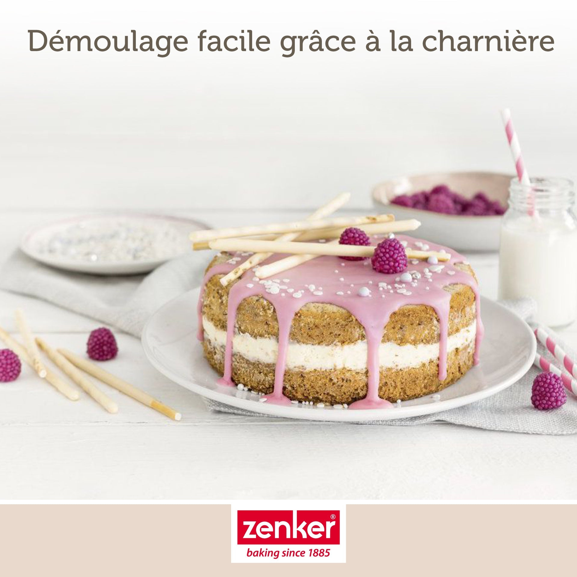 Lot de 2 moules à manqué à charnière 18,5 cm Zenker Spécial Mini Zenker - Mathon - 5