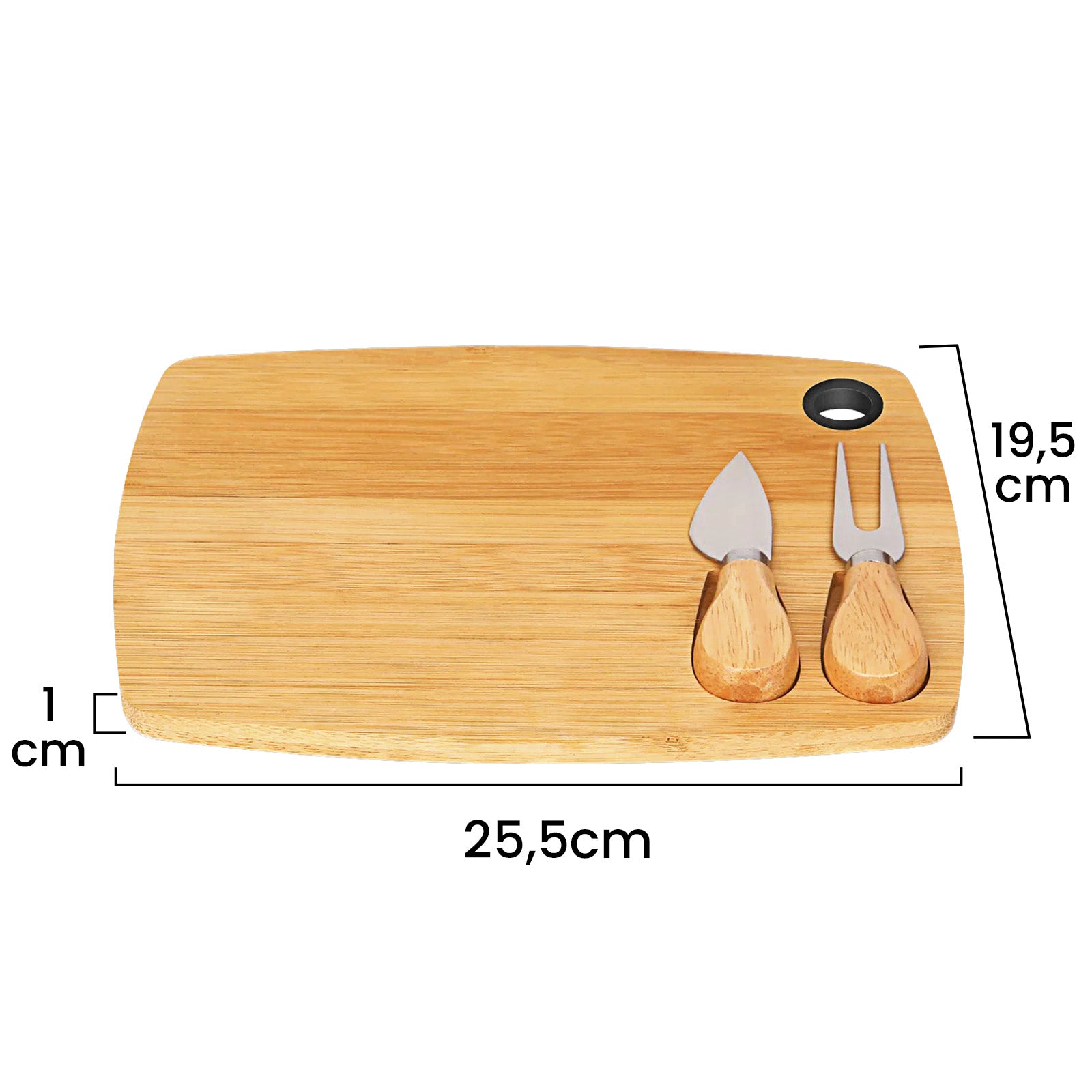 Planche à Fromage 3 pièces Cheffinger - Mathon - 4