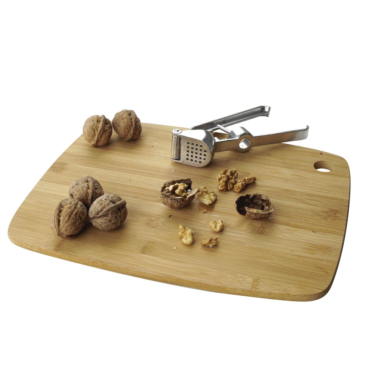 Presse-ail 3 en 1, dénoyauteur, casse-noix, presse-ail Fackelmann - Mathon - 9