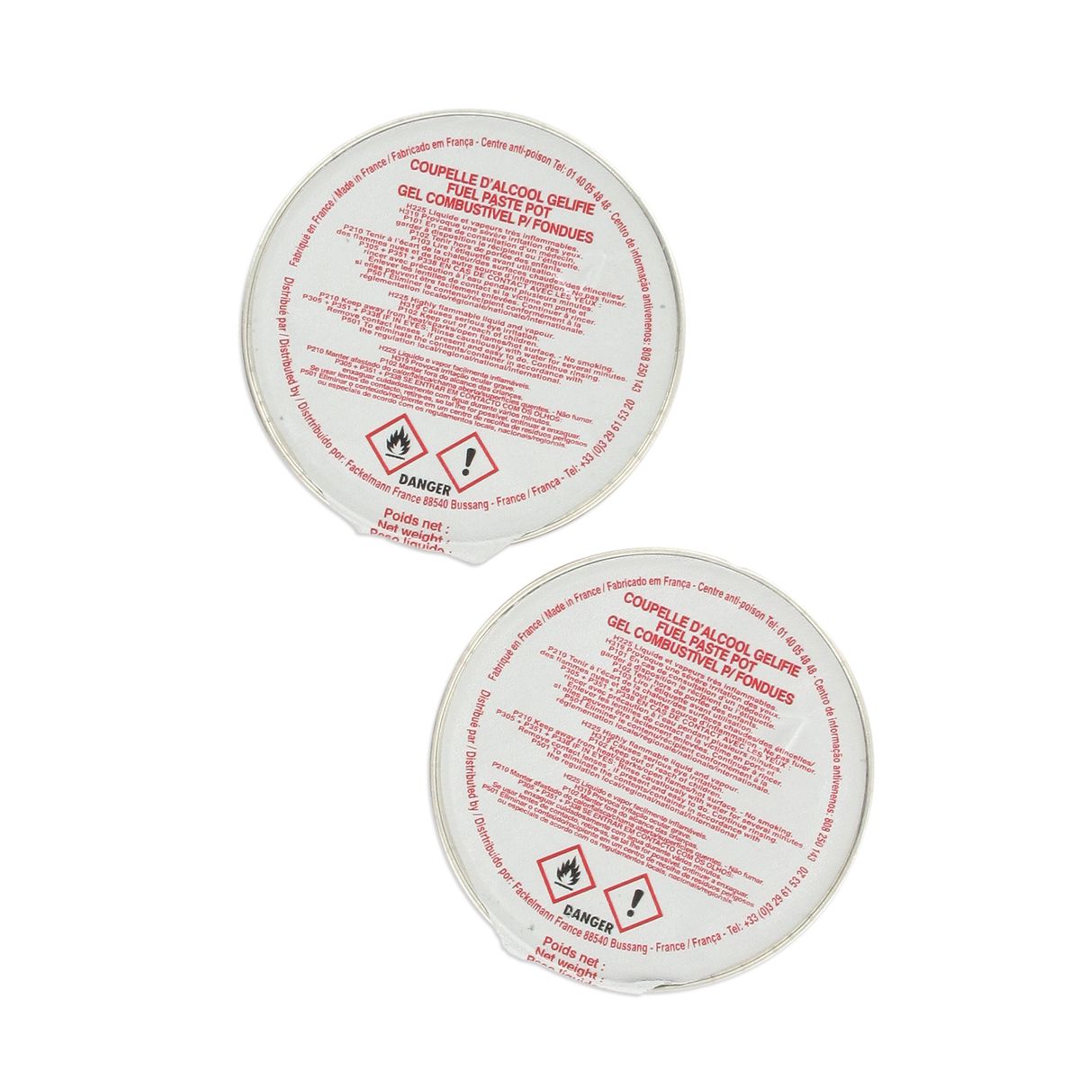 Lot de 2 coupelles d