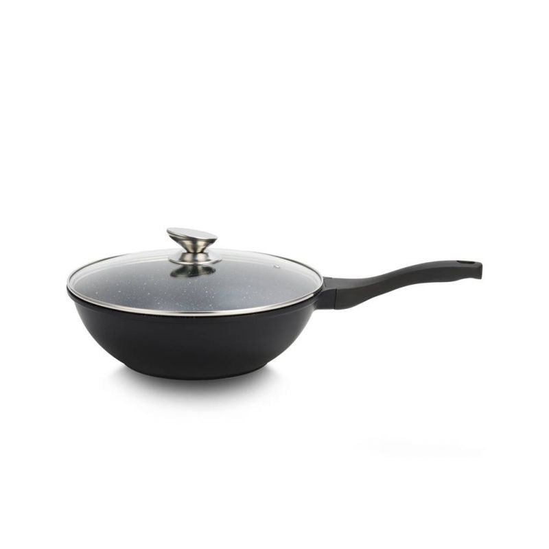 Poêle Wok 30 cm en fonte Royalty Line RLBW30M Royalty Line - Mathon - 1