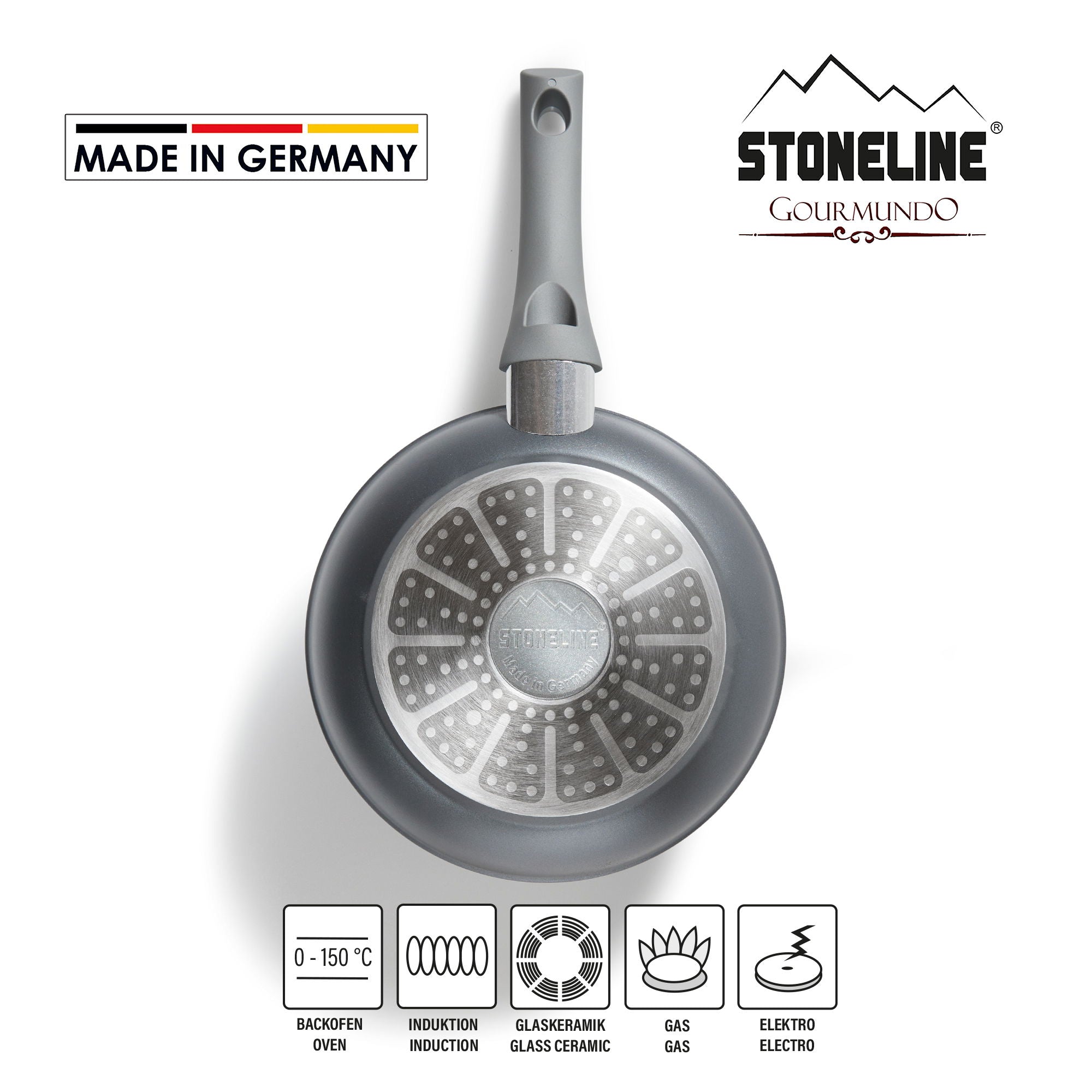 Gourmundo Poêle 20 cm, Made in Germany Stoneline - Mathon - 2