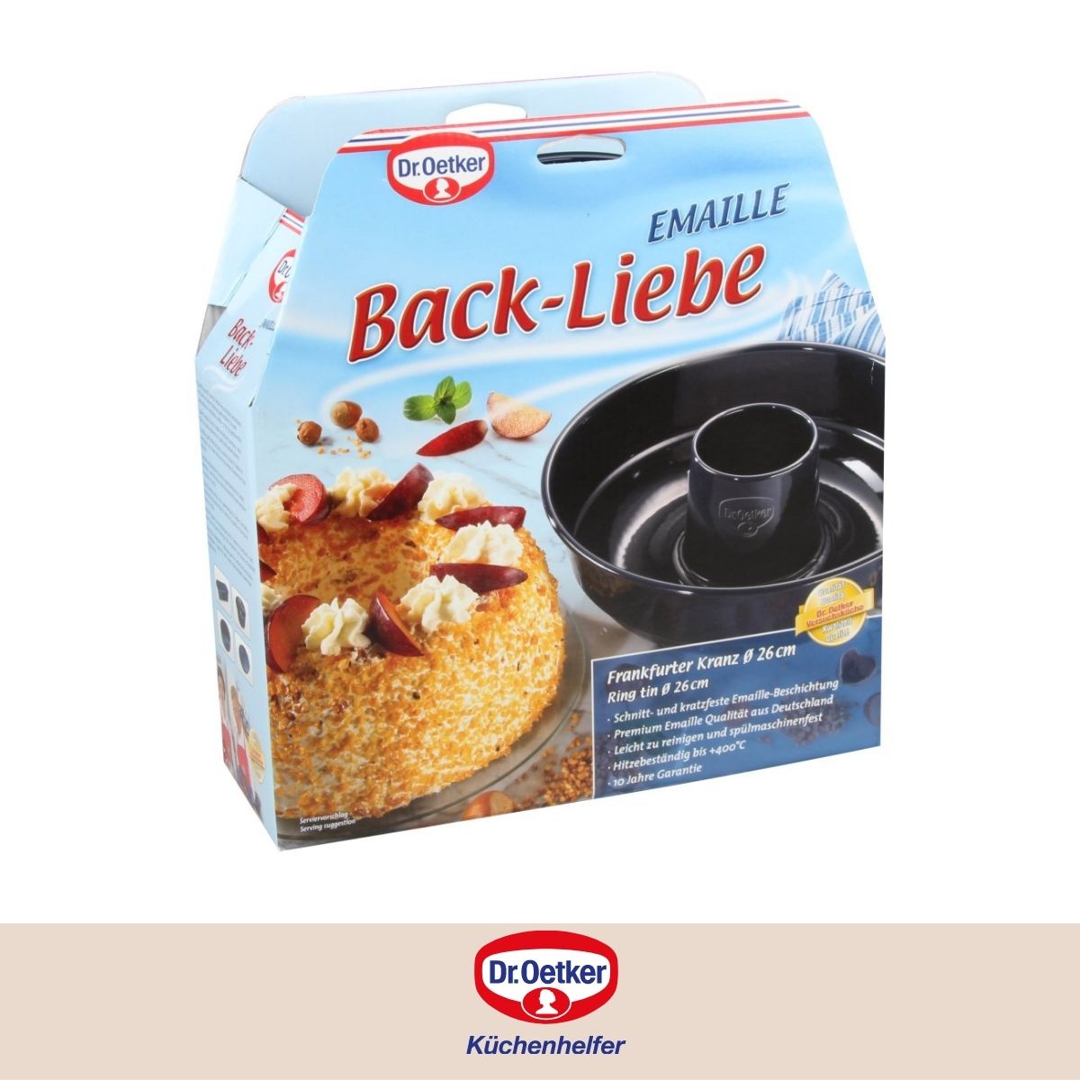 Moule à savarin 26 cm Dr. Oetker Back Liebe Dr. Oetker - Mathon - 5
