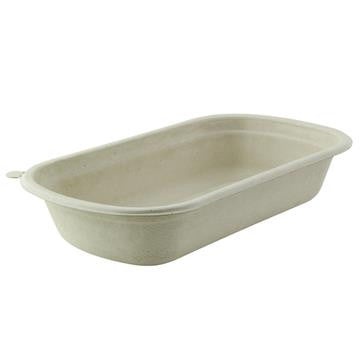 125Pcs - Boite rectangulaire brune en pulpe  229x134x44mm 750ml FirstPack - Mathon